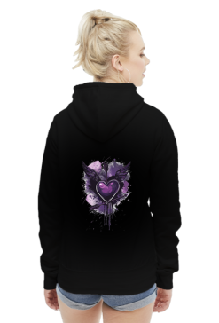 Bluza Damska z Kapturem - Breathing Heart (5)
