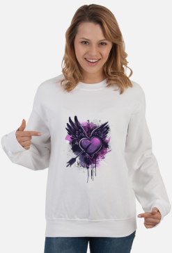 Bluza Damska Klasyczna - Breathing Heart (7)