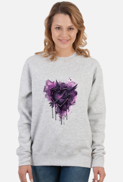 Bluza Damska Klasyczna - Breathing Heart (12)