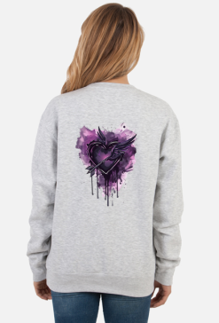 Bluza Damska Klasyczna - Breathing Heart (12)