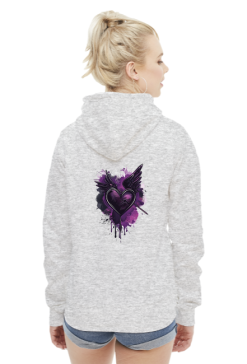 Bluza Damska z Kapturem - Breathing Heart (10)
