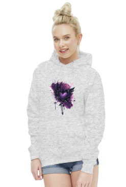 Bluza Damska z Kapturem - Breathing Heart (11)