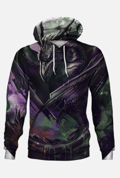 Bluza męska z Kapturem - Magic World (1)