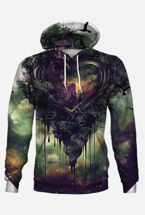 Bluza męska z Kapturem - Magic World (4)