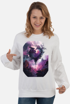 Bluza Damska Klasyczna - Magic World (10)