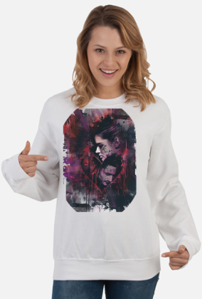 Bluza Damska Klasyczna - Magic World (13)