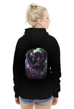 Bluza Damska z Kapturem - Magic World (1)