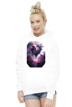 Bluza Damska z Kapturem - Magic World (10)