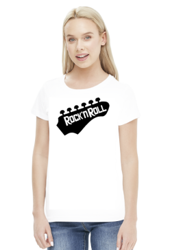 Rock'n Roll - T-shirt damski (9 kolorów)