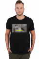 Huh cat meme t-shirt yellow