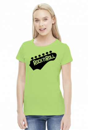 Rock'n Roll - T-shirt damski (9 kolorów)