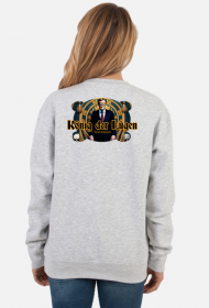 Tusk König der Lügen (Król Kłamstw) bluza bez kaptura DAMSKA nadruk przód/tył różne kolory