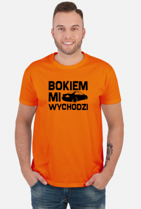 E46 - Bokiem Mi Wychodzi (koszulka męska) cg