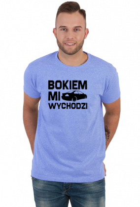 E46 - Bokiem Mi Wychodzi (koszulka męska) cg