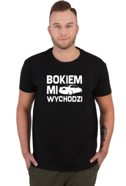 E46 - Bokiem Mi Wychodzi (koszulka męska) jg