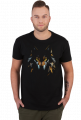 Wilk kolor - t-shirt męski