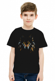 Wilk kolor - t-shirt chłopięcy