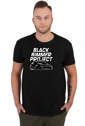 E91 - BlackBimmerProject (koszulka męska)