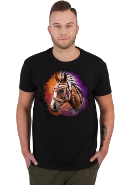 Koń - t-shirt męski