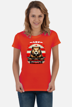 Koszulka T-shirt Bober Damska