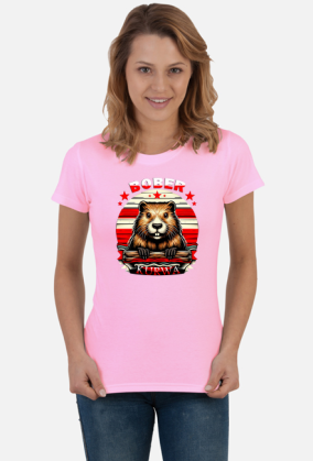 Koszulka T-shirt Bober Damska