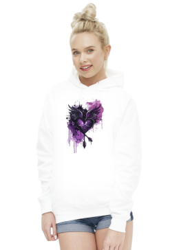 Bluza Damska z Kapturem - Breathing Heart (15)