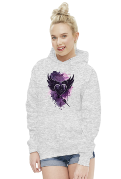 Bluza Damska z Kapturem - Breathing Heart (16)