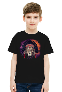 Lew - t-shirt chłopięcy