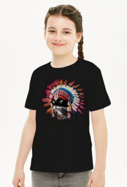 Kot - t-shirt dziewczęcy