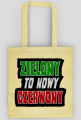 ZIELONY to nowy CZERWONY (torba)