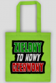 ZIELONY to nowy CZERWONY (torba)