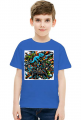 Koszulka Chłopięca z Motywem Dinozaurów i Gier
