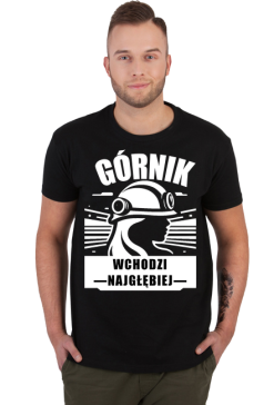Górnik wchodzi najgłebiej