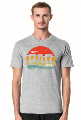 Dzień Ojca. Best Dad Ever. Vintage, retro
