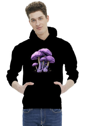 Fioletowy grzyb
