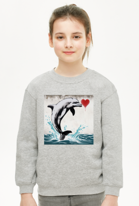 Bluza dziewczęca Love Dolphin