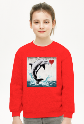 Bluza dziewczęca Love Dolphin
