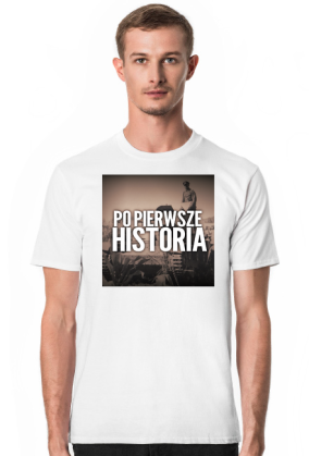 Koszulka  męska - logo Po pierwsze historia