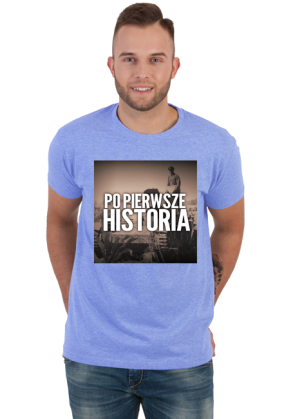 Koszulka  męska - logo Po pierwsze historia
