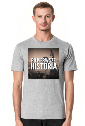 Koszulka  męska - logo Po pierwsze historia