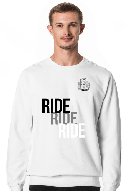 Koszulka z napisami "RIDE"