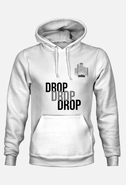 Bluza z napiami "DROP"