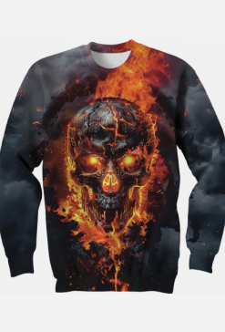 Bluza męska - SKULL Czacha (1)