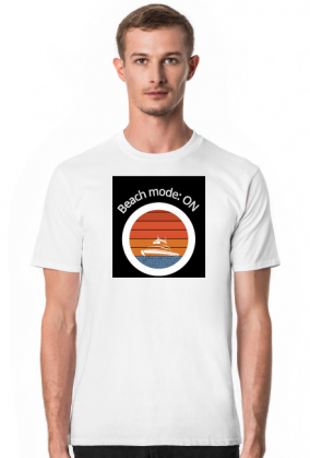 Koszulka Wakacyjna Beach mode: ON