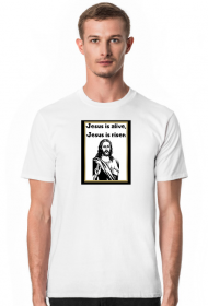 Koszulka Jezus żyje , Jezus zmartwychwstał