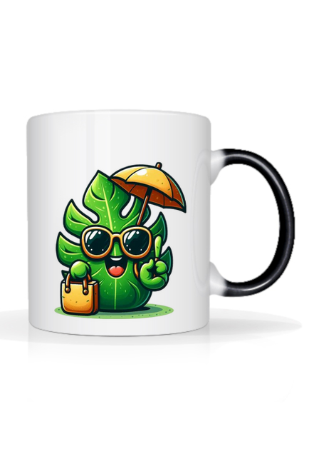 Kubek ‘Tropikalny Uśmiech’ - Magiczna Zmiana Kolorów