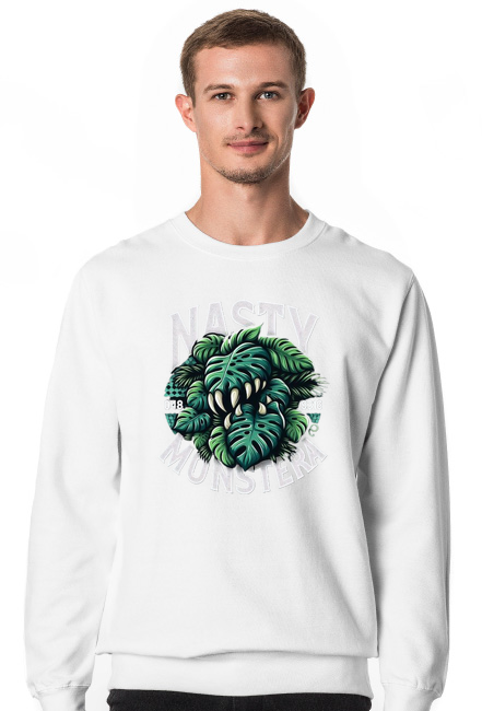 Bluza męska klasyczna "Nasty Monstera"