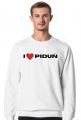 I love Piduń - bluza męska