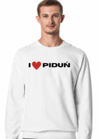 I love Piduń - bluza męska