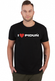 I love Piduń - t-shirt męski